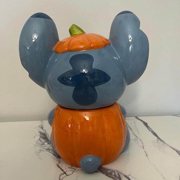 NEW VHTF Stitch Disney Halloween Jack-o’-lantern Pumpkin Canister - Picture 3 of 7